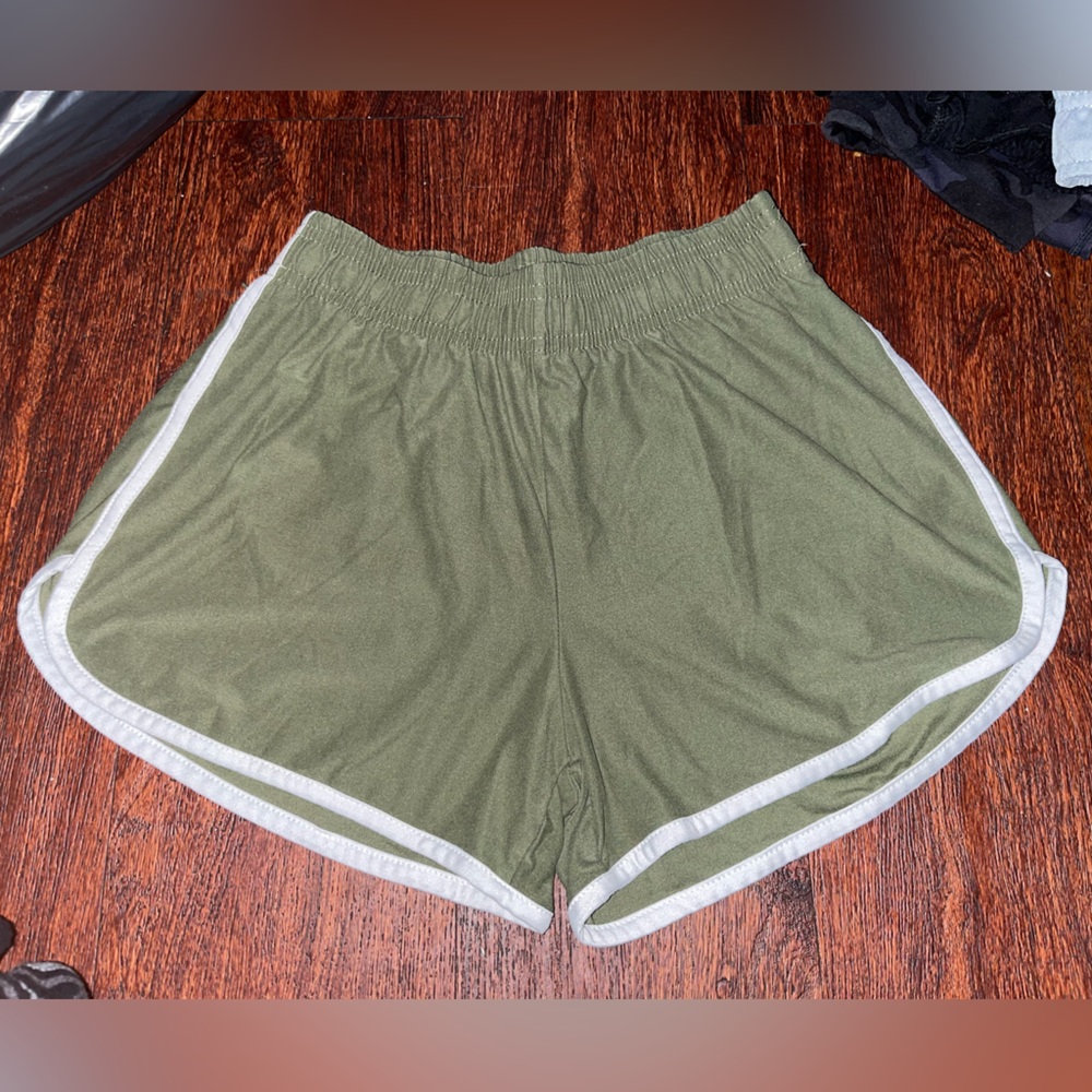 Mandee’s Green Lounge Shorts